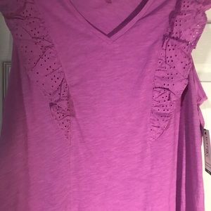 Plus size terra sky top